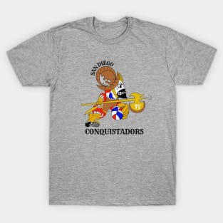 Vintage San Diego Conquistadors Basketball T-Shirt